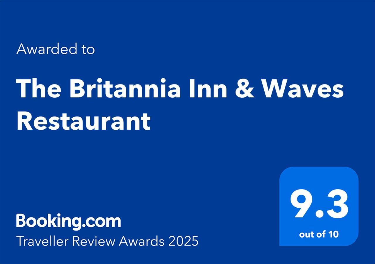 The Britannia Inn & Waves Restaurant เซนต์ออสเทลล์ ภายนอก รูปภาพ